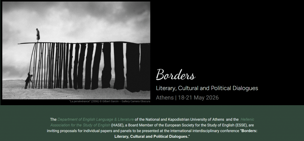 Invitation to the opening ceremony of the International Interdisciplinary Conference titled: “Borders: Literary, Cultural and Political Dialogues”