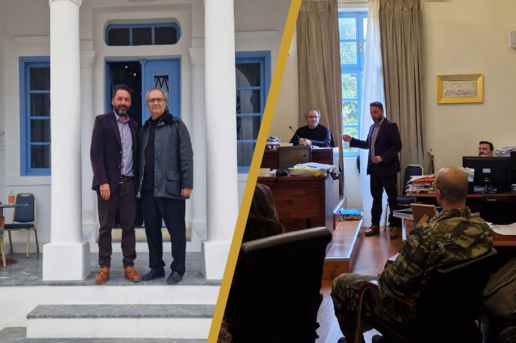 Launch of an interdisciplinary Natural Hazard Management Programme as part of the MSc ‘Global Health – Disaster Medicine’ of the NKUA’s School of Medicine, in collaboration with the Municipality of Chalki