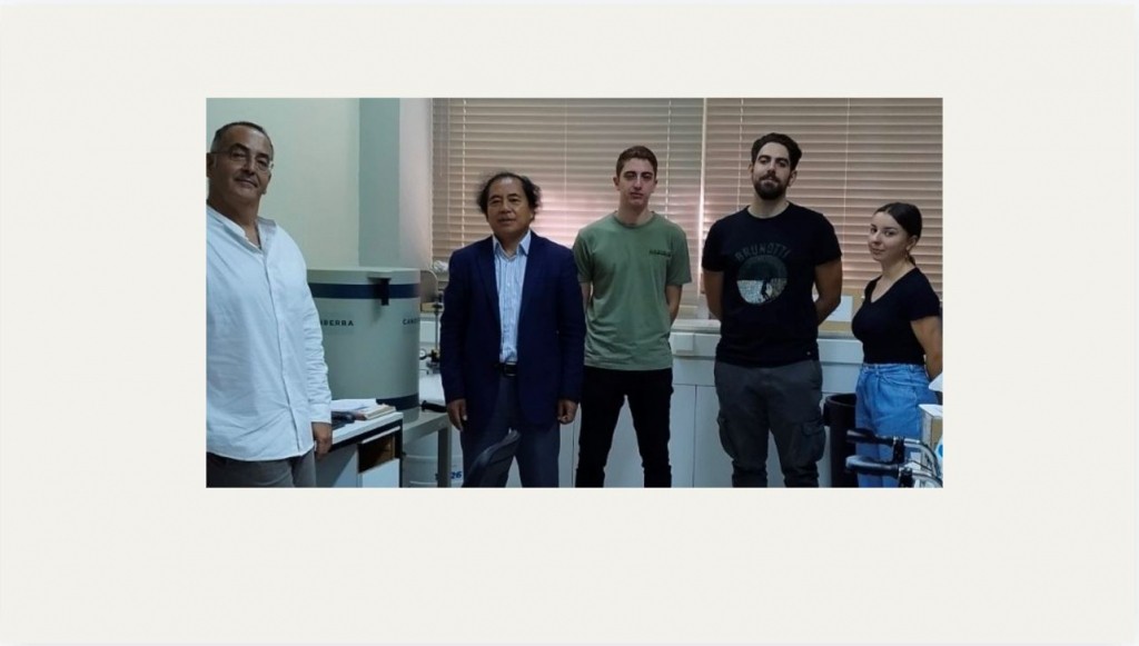 Unofficial visit by Professor Tieshan Wang and collaboration with the NuSTRAP research group of the NKUA’s Department of Physics