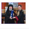 His Eminence Archbishop Makarios of Australia receives the title of doctor honoris causa of the School of Theology