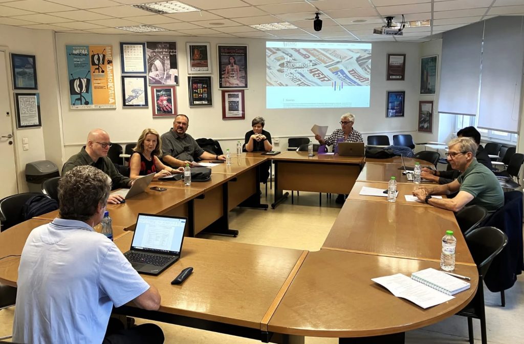 University of Athens Postgraduate Programme ‘Journalism and New Media’ Hosts Euromedia Research Group Meeting