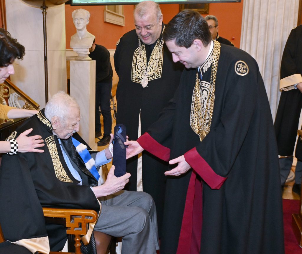 Film Director Fotos Lambrinos Receives the Title of Doctor Honoris Causa