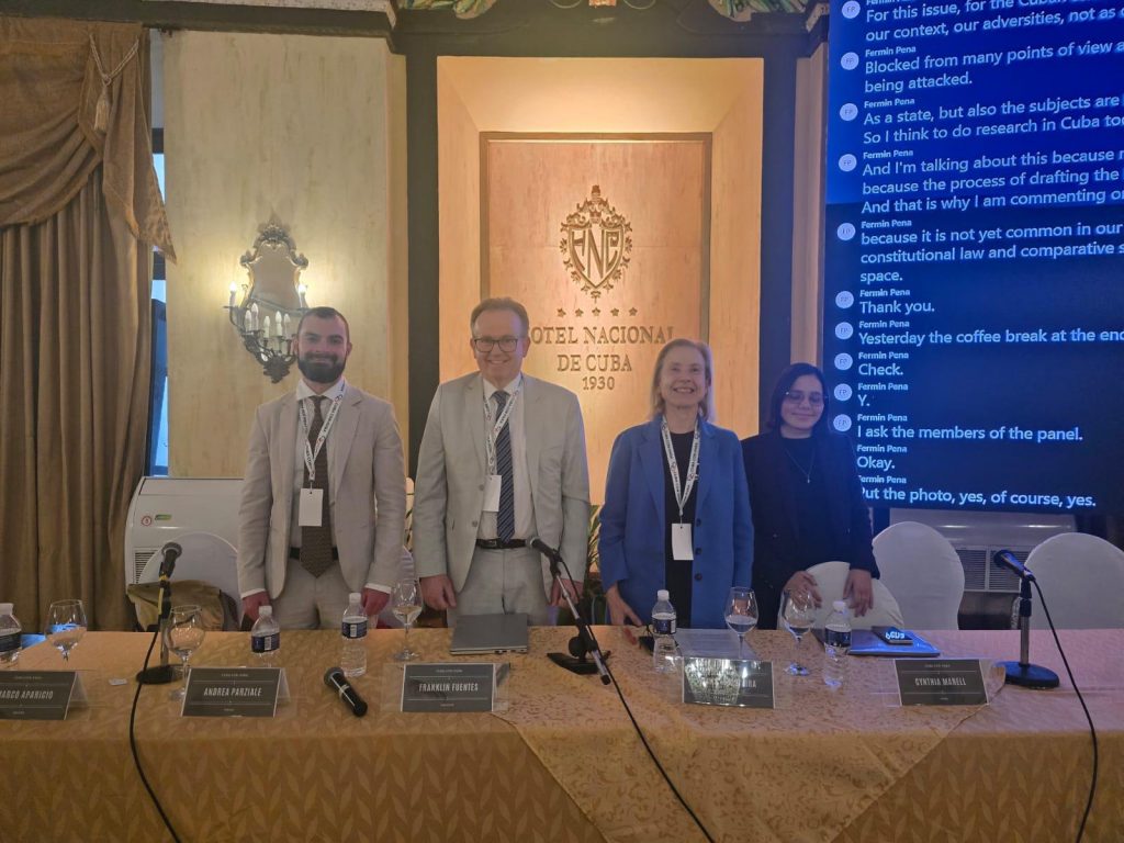 Athens Law Professor Elina Moustaira Participates in International Congress on Comparative and Constitutional Law ‘Cuba CON-PARA’