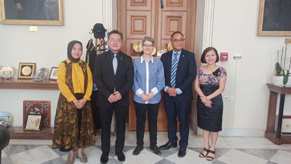 National and Kapodistrian University of Athens Welcomes ASEAN Committee Delegation to Advance International Academic Cooperation