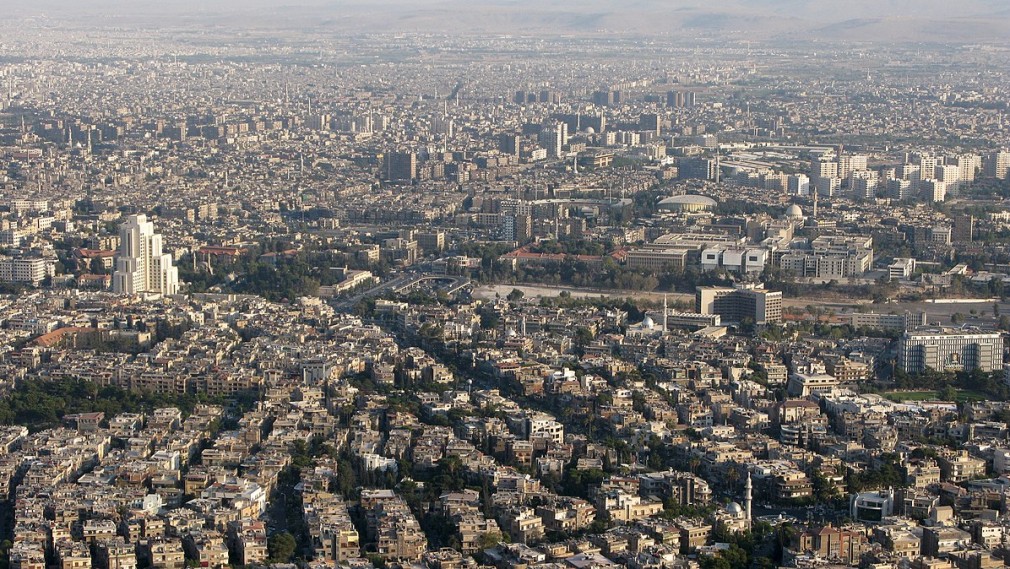 Damascus, Syria, Panoramic view of Damascus