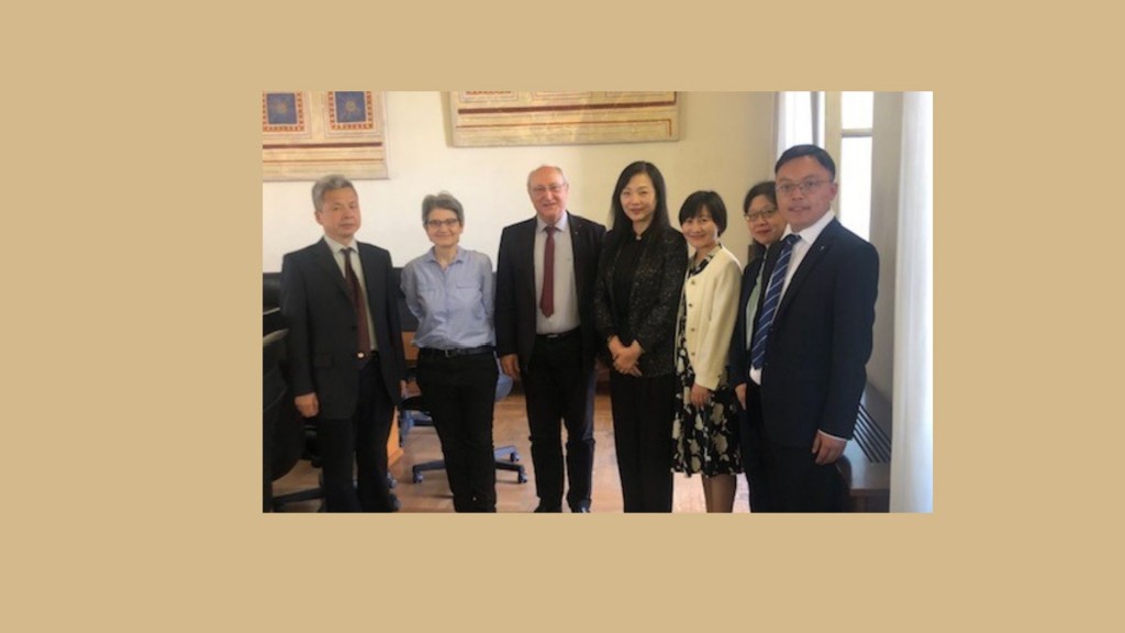 Αντιπροσωπεία από το SHANGHAI UNIVERSITY  OF POLITICAL SCIENCE AND LAW  – ΚΙΝΑ