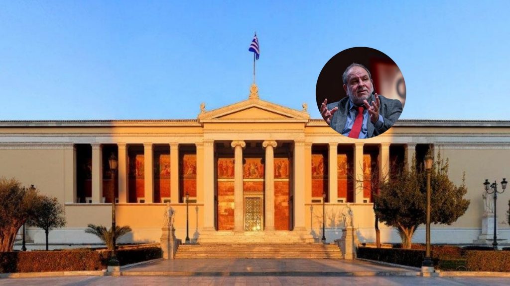 Σημαντική διάκριση για τον Αναπληρωτή Καθηγητή του ΕΚΠΑ Παναγή Παναγιωτόπουλο – Του απονεμήθηκε ο τίτλος του Ιππότη του Τάγματος των Ακαδημαϊκών Φοινίκων της Γαλλικής Δημοκρατίας