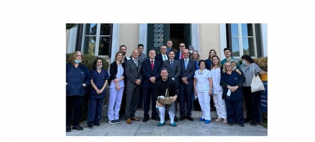 Επίσκεψη για ευχές στα Πανεπιστημιακά Νοσοκομεία από τη Διοίκηση του Πανεπιστημίου Αθηνών