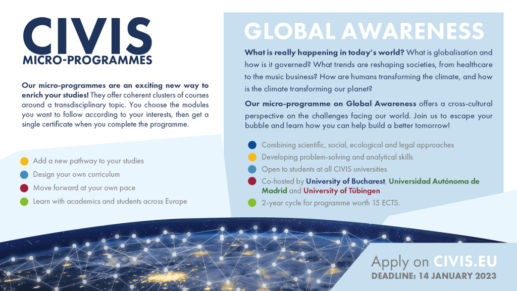 global awareness flyer