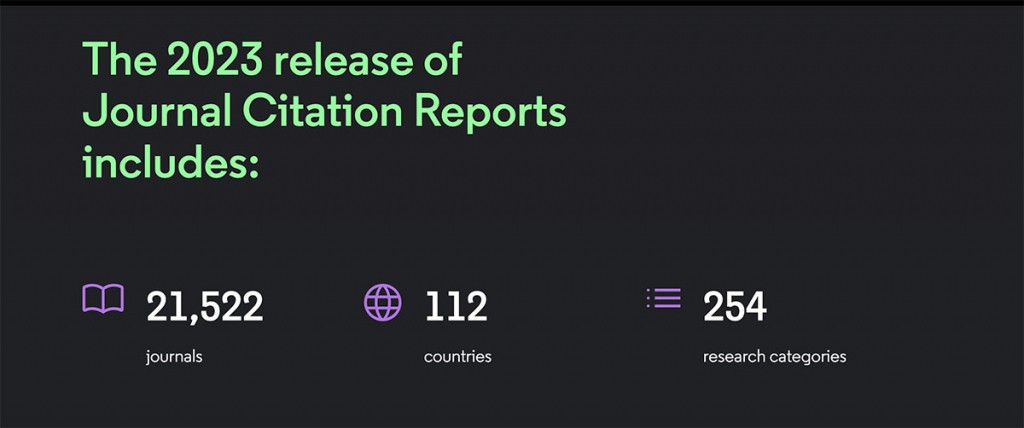 Journal Citation Reports 2023