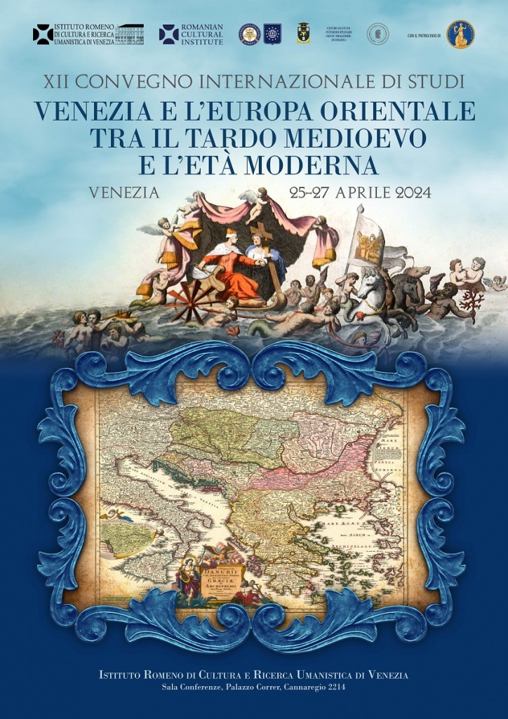 Locandina XII Convegno Venezia e lEuropa Orientale tra il tardo Medioevo e lEta moderna 25–27 aprile 2024 min