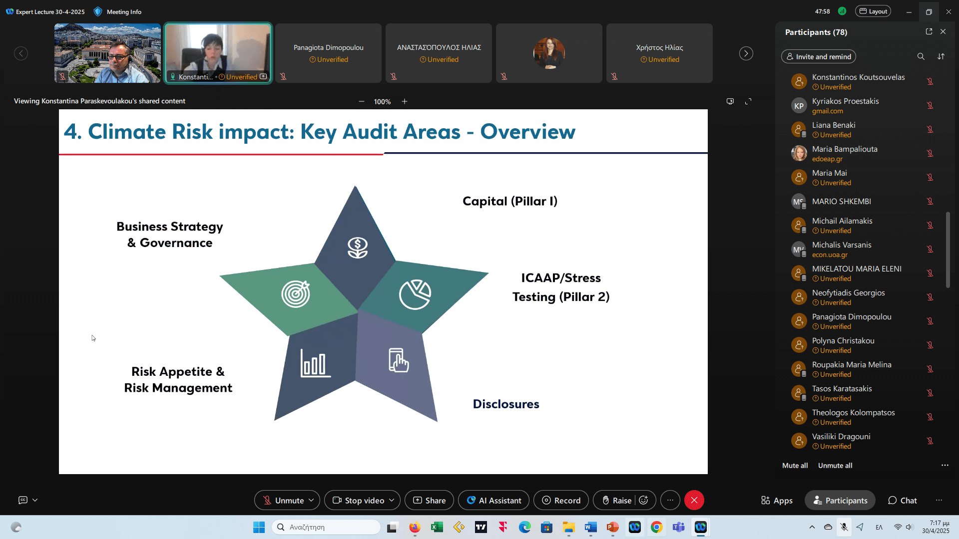 business series climate change in internal audit mba uoa2