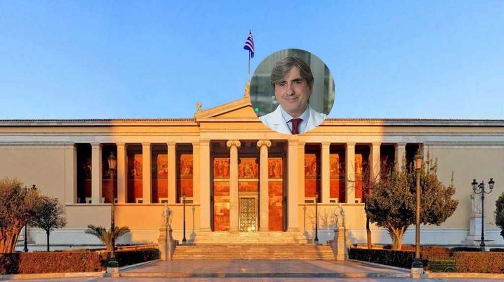 Τελετή αναγόρευσης του Καθηγητή Ογκολογίας, Ιατρικής – Βιοχημείας και Μοριακής Γενετικής, κυρίου Λεωνίδα Πλατανιά, Διευθυντή στο Robert H. Lurie Comprehensive Cancer Center του Πανεπιστημίου Northwestern στο Σικάγο, Η.Π.Α., σε επίτιμο διδάκτορα της Ιατρικής Σχολής του Πανεπιστημίου Αθηνών