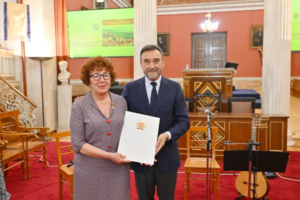 Eκδήλωση αφιερωμένη στην καθηγήτρια του Τμήματος Γαλλικής Γλώσσας και Φιλολογίας της Φιλοσοφικής Σχολής του ΕΚΠΑ Μαρία Παπαδήμα