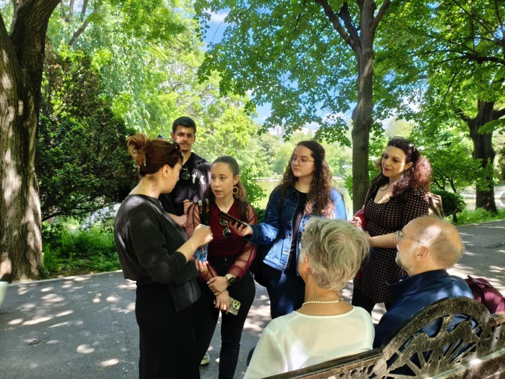 During field research and project presentation at the CIVIS BIP “Social Sciences Going Public Research and Practice with, in and for S