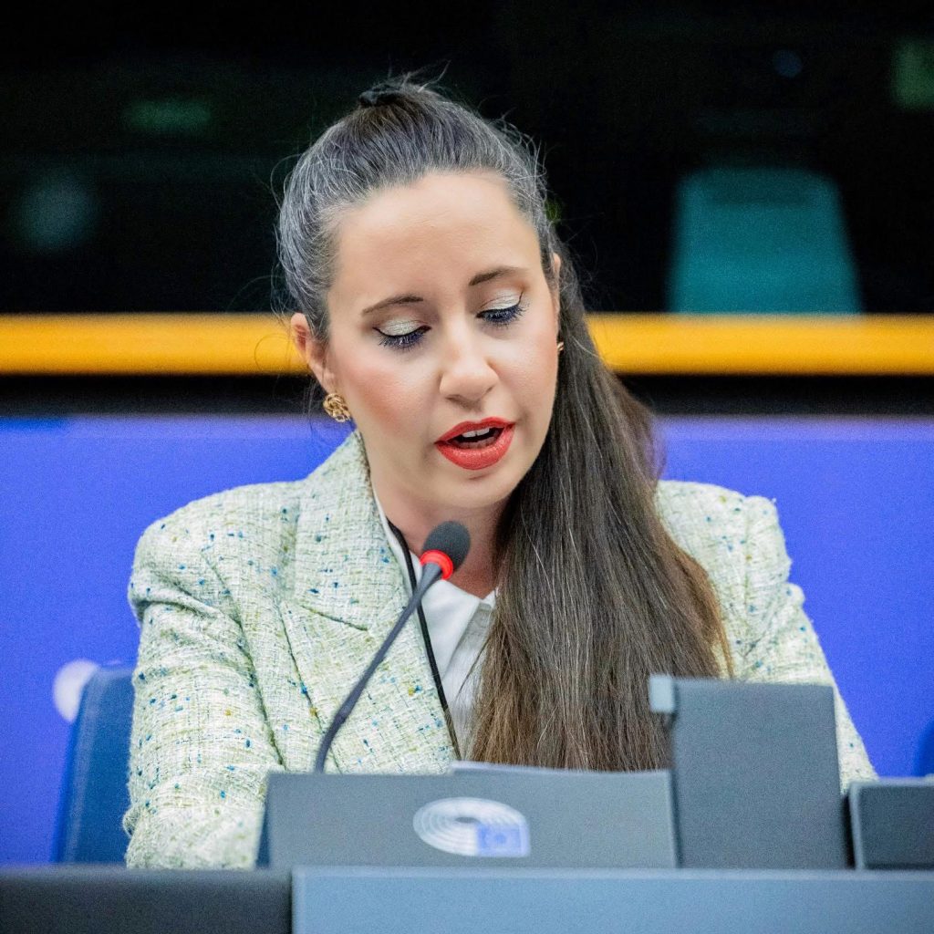 During the Panel 2 Problem Statement presentation as coordinator at European Student Assembly (ESA25), European Parliament, Strasburg