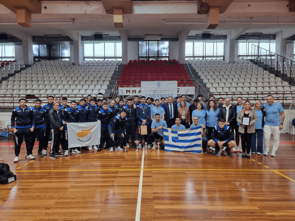 Τουρνουά φιλίας 2025: Πανεπιστήμιο Αθηνών – Πανεπιστήμιο Κύπρου – 3 ομάδες, 1 μπάλα, άπειρη φιλία