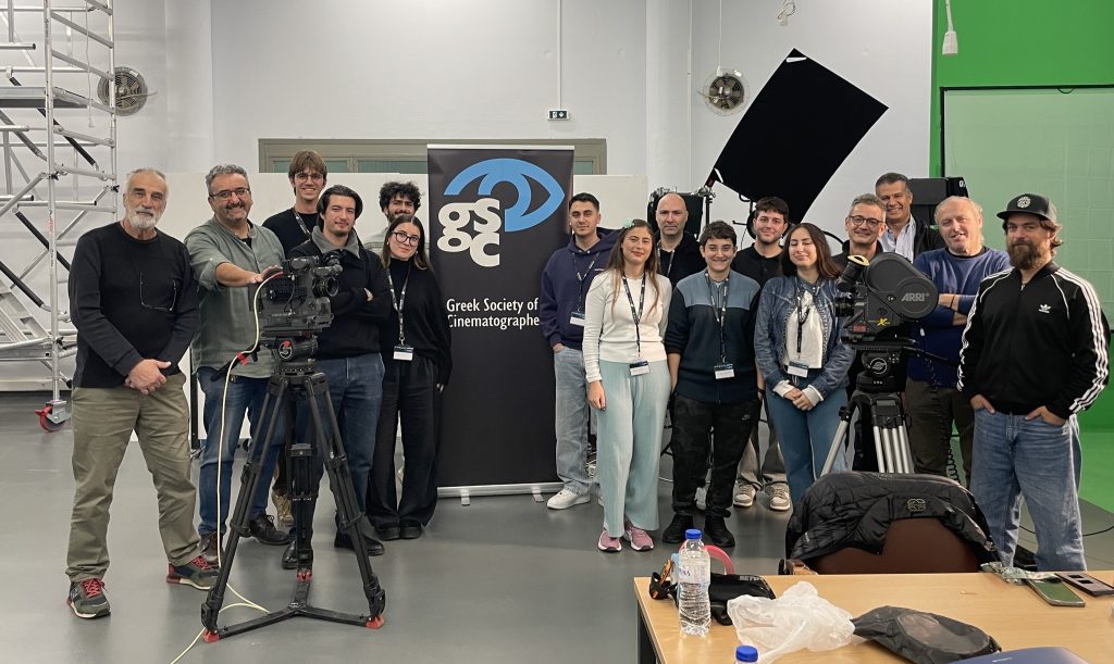Η Greek Society of Cinematographers στo Συγκρότημα Ευρίπου για να διδάξει το γύρισμα με φιλμ!