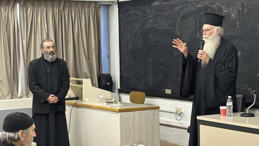 Ομιλία του Σεβασμιωτάτου Μητροπολίτου Μεσογαίας και Λαυρεωτικής κ. Νικολάου στη Θεολογική Σχολή Αθηνών