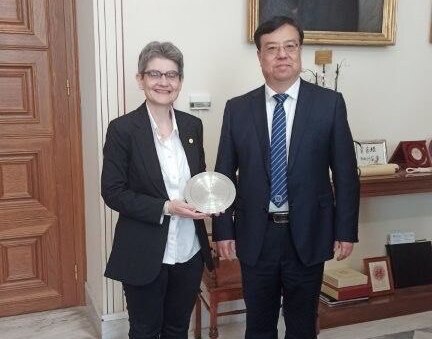 Επίσκεψη του προέδρου και αντιπροσωπείας του SOUTHWEST UNIVERSITY της Κίνας στο Πανεπιστήμιο Αθηνών