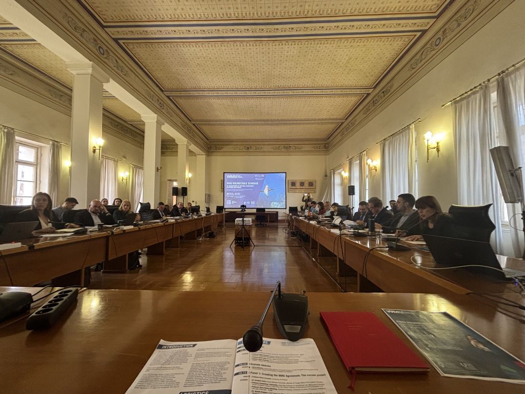 BBNJ Roundtable Seminar in recognition of the BBNJ Agreement Entering Into Force