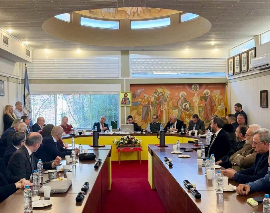 Κοπή πρωτοχρονιάτικης πίτας στη Θεολογική Σχολή