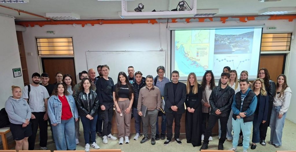 Ακαδημαϊκή Συνεργασία του Τμήματος Διαχείρισης Λιμένων και Ναυτιλίας του ΕΚΠΑ με την Καθηγήτρια Anica Čuka του University of Zadar, Κροατίας, Επιστημονική Επισκέπτρια Erasmus+: ‘Blue Economy in Croatia: Maritime Transport, Cruise Tourism and Coastal Connectivity’