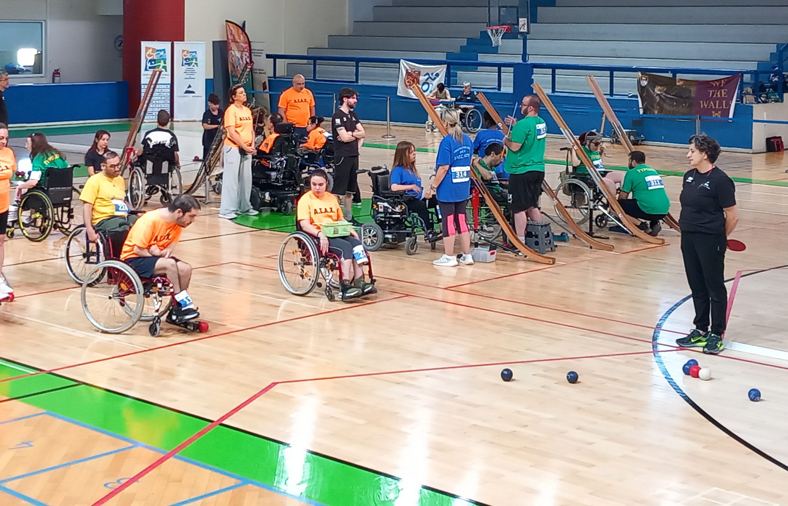 Boccia 2026 Αγώνες Ομαδικό 1