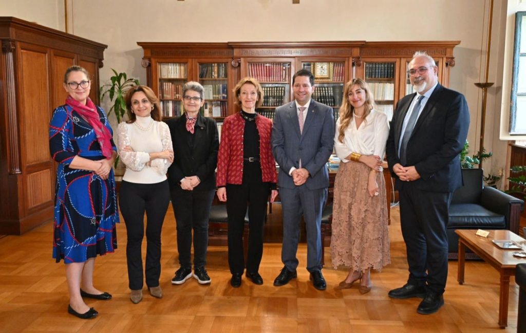 Στο Πανεπιστήμιο Αθηνών η Πρόεδρος του Ευρωπαϊκού Συμβουλίου Έρευνας, Maria Leptin